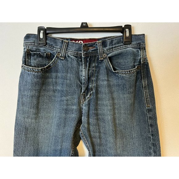 X2 Blue Jeans Mens Size 30 x 34 Relaxed Straight Leg Medium Wash - Picture 11 of 11